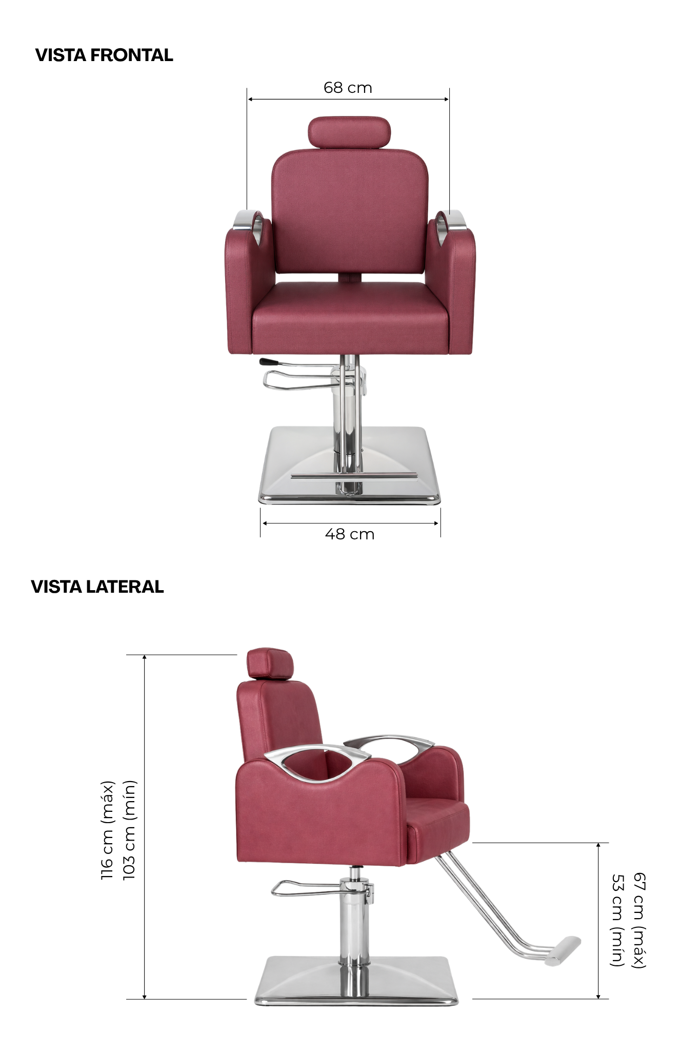 Cadeira Firenze - Fixa